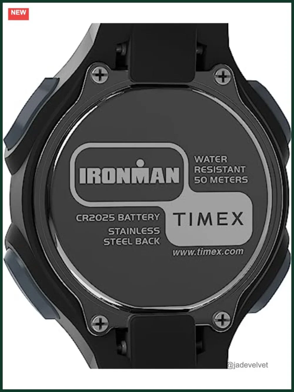 Timex Ironman Triathlon E30 34mm Digital Watch Water Resistant 50m